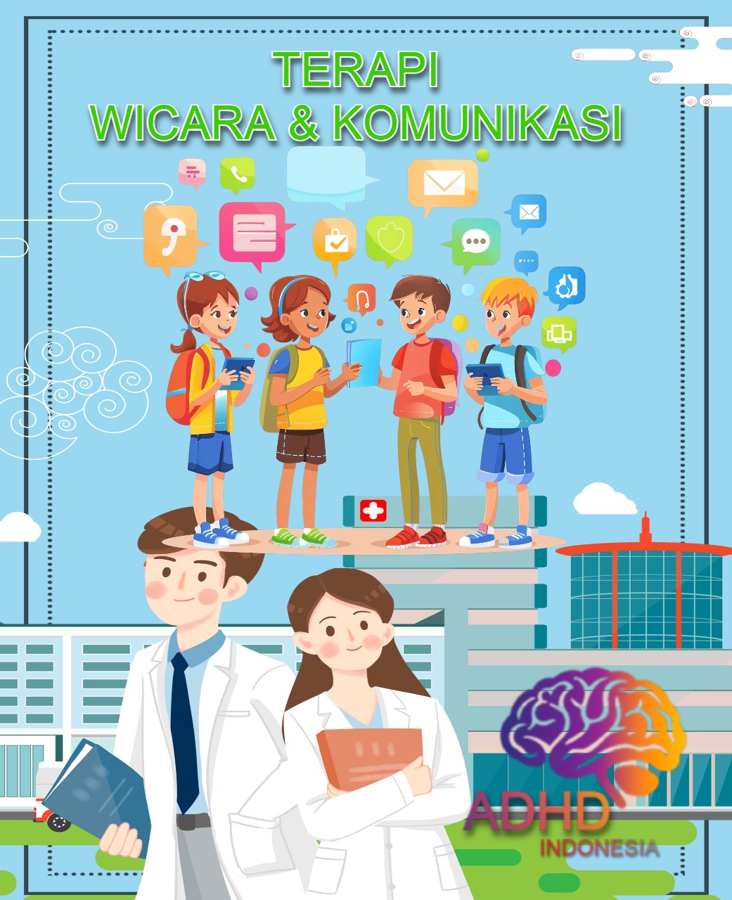 Mitra ADHD Indonesia Kabupaten Kubu Raya untuk Terapi Wicara dan Komunikasi untuk Anak ADHD